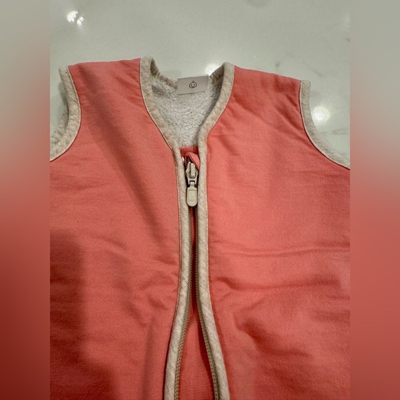 Hanna Andersson Sherpa lined sleep sack 2-6 months - Picture 5 of 7